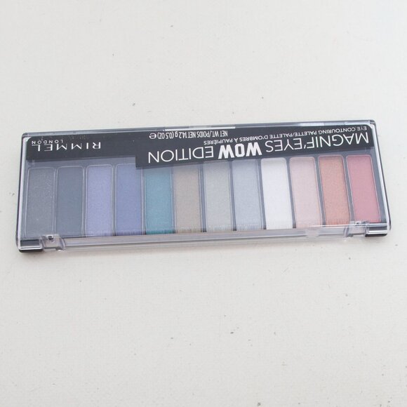 Rimmel London - Magnif'eyes Eyeshadow Palette - WOW Edition NEW IN PACKAGING - Picture 2 of 4